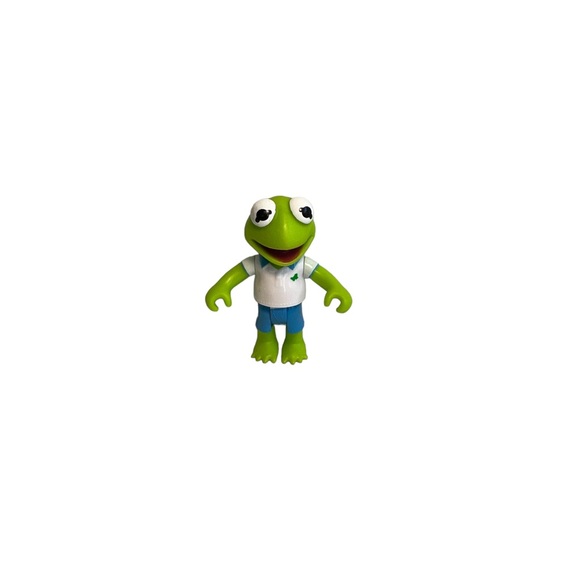 Disney Junior Muppet Babies Kermit the Frog Figure - Picture 1 of 9